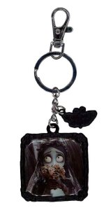Corpse Bride Metall-Schlüsselanhänger Flowers 7 cm