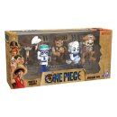 One Piece Minifiguren Set Prates & Marines 6 cm