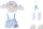 Nendoroid Zubehör-Set für Nendoroid Doll Actionfiguren Outfit Set: Suspender Shorts Set (White & Blue)