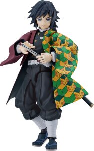 Demon Slayer: Kimetsu no Yaiba Figma Actionfigur Giyu Tomioka 15 cm - Beschädigte Verpackung