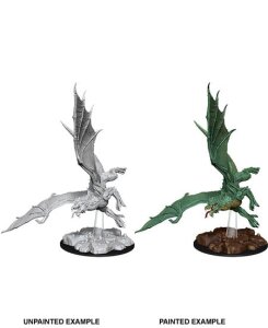 D&D Nolzurs Marvelous Miniatures Miniatur unbemalt Young Bronze Dragon