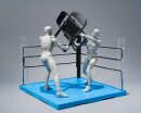 Tamashii Stage Actionfiguren-Zubehör Act Ring Corner & Folding Chair Set Neutral Ver.