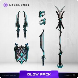 Legendari Zubehör-Set Glow Weapons Pack