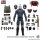 Operation: Monster Force Actionfigur 1/12 Delta Red Urban Operations Trooper 15 cm