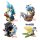 Shangri-La Frontier Petitrama EX Series Sammelfiguren 3er-Pack Shangri-La Frontier vs Monster Diorama Collection Set 11 cm (with gift)