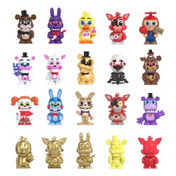 Five Nights at Freddys: Security Breach Grab N´Go Blind Box Figuren 4 cm Display Serie 2 Classic Remix (12)