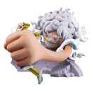 One Piece Petitrama PVC Mini-Statue Logbox Re Birth Egghead 4er-Set 9 cm