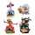 One Piece Petitrama PVC Mini-Statue Logbox Re Birth Egghead 4er-Set 9 cm