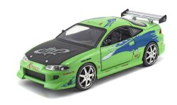 Fast & Furious Diecast Modell 1/24 1995 Mitsubishi    - Beschädigte Verpackung