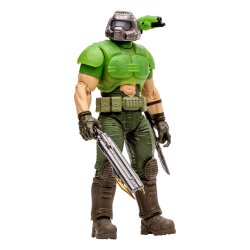 Doom Eternal Actionfigur Doom Slayer Classic (Glow In The Dark Edition) Gold Label 18 cm