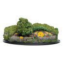 Der Hobbit Statue Hobbit Hole - 25 Gandalfs Cutting 14 cm