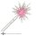 Wicked Zauberstab-Replik 1/1 Glindas Bubble Zauberstab 56 cm