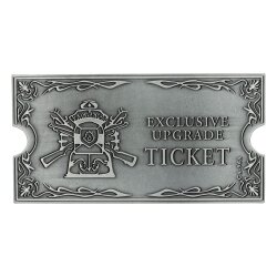 Resident Evil 4 Replik 1/1 Metal Exclusive Upgrade Ticket