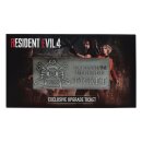 Resident Evil 4 Replik 1/1 Metal Exclusive Upgrade Ticket