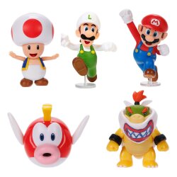 World of Nintendo Minifiguren Super Mario Wave 53 6 cm Sortiment (8)