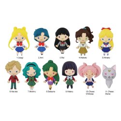 Sailor Moon 3D PVC-Taschenanhänger Series 3 Display (24)