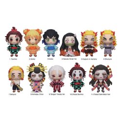 Demon Slayer: Kimetsu no Yaiba 3D PVC-Taschenanhänger Series 5 Display (24)