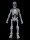Graveyard Skeletons Actionfiguren 4er-Pack