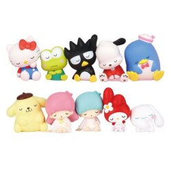 Sanrio Twinchees Minifiguren Lil´Sleepers 5 cm Display (24)