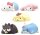 Sanrio Twinchees Minifiguren Funyu-Maru 5 cm Display (24)