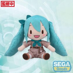 Hatsune Miku Fuwa Petit Plüschfigur Hatsune Miku Going Out Series Zoo Ver. M 22 cm