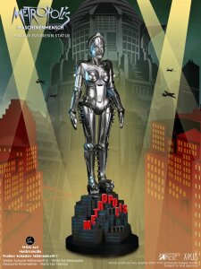 Metropolis Statue 1/4 Maschinenmensch Silver 40 cm