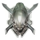 Halo Wand-Skulptur Legendary Icon Grunt Edition 25 x 28 cm