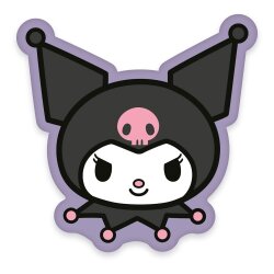 Sanrio Dekokissen Kuromi Face 36 cm