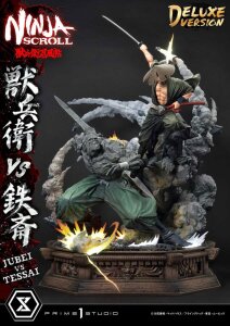 Ninja Scroll Ultimate Premium Masterline Series Statue 1/4 Jubei Versus Tessai Deluxe Version 101 cm