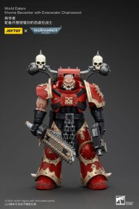 Warhammer 40k Actionfigur 1/18 World Eaters Khorne Berzerker with Eviscerator Chainsword 13 cm