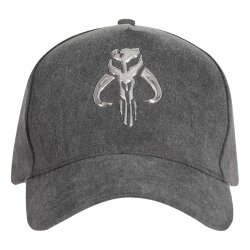 Star Wars The Mandalorian Baseball Cap Silver Crest