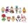 Alice In Wonderland 3D PVC-Taschenanhänger Series 2 Display (24)