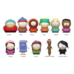 South Park 3D PVC-Taschenanhänger Series 1 Display (24)