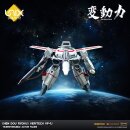 Hen Dou Ryoku Veritech Diecast Actionfigur VF-1J 21 cm