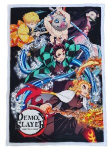 Demon Slayer: Kimetsu no Yaiba Fleecedecke 100 x 150 cm