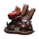 Cars Deluxe Art Scale Statue 1/10 Lightning Mcqueen &...