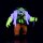 Spawn Actionfigur The Clown (Black Light Edition) (Gold Label) 30 cm
