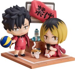 Haikyu!! Minifiguren Qset 2er-Pack Tetsuro Kuroo & Kenma Kozume 9 cm