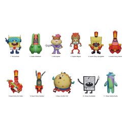 SpongeBob Schwammkopf 3D PVC-Taschenanhänger Series 6 Display (24)