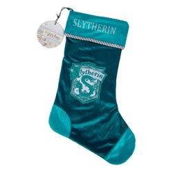 Harry Potter Weihnachtsstrumpf Slytherin 45 cm