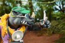 Teenage Mutant Ninja Turtles (Cartoon 1980) Actionfiguren 2er-Pack Vacation Bebop and Rocksteady 18 cm