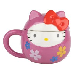 Sanrio 3D Tasse Hello Kitty Daruma