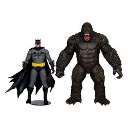 DC Justice League Monsterverse DC Multiverse Actionfiguren 2er-Pack Batman & Kong 29 cm