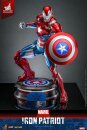 Marvel Comic Diecast Masterpiece Actionfigur 1/6 Iron Patriot Hot Toys Exclusive 32 cm