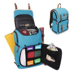 Enhance TCG Series Trading Card Backpack Designer Edition Blue Full-size