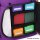 Enhance TCG Series Trading Card Backpack Designer Edition Purple Full-size