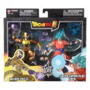 Dragon Ball Super Dragon Stars Actionfiguren 2er-Pack Battle Pack: Golden Frieza vs Super Saiyan Blue Goku 17 cm