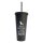 Wednesday Tumbler mit Trinkhalmen 485 ml