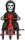 Misfits Super Cycles Actionfigur Fiend (Black with Red Trike) 13 cm