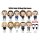 Suits 3D PVC-Taschenanhänger Series 1 Display (24)